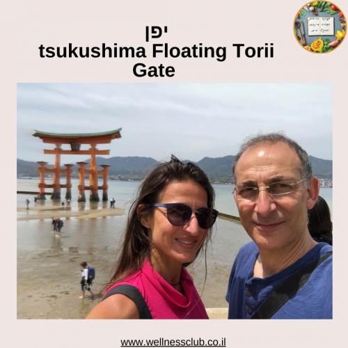 יפן tsukushima Floating Torii Gate